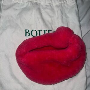 Bottega Veneta Jodie Mini Knotted Shearling Tote